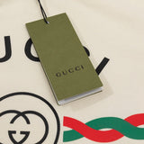 Full styled look of Gucci luxury clothing with tailored silhouette