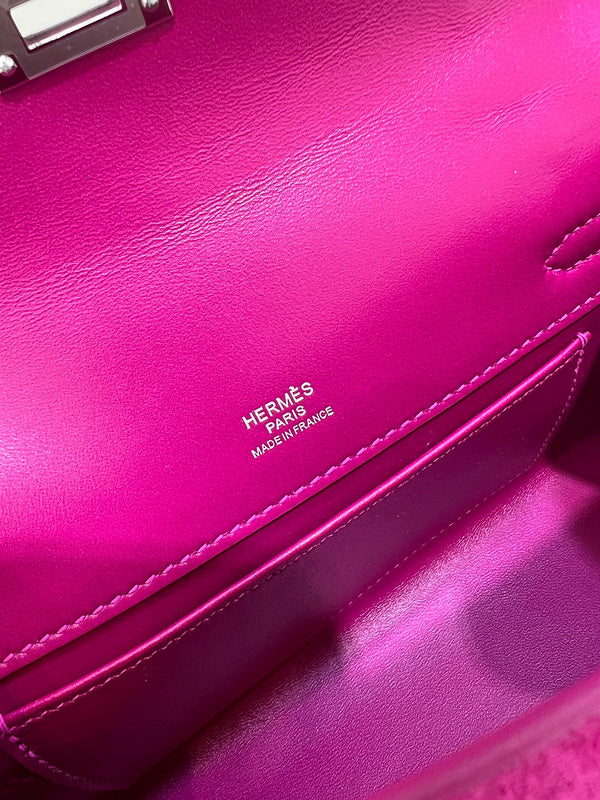 Considered bag shown from front angle