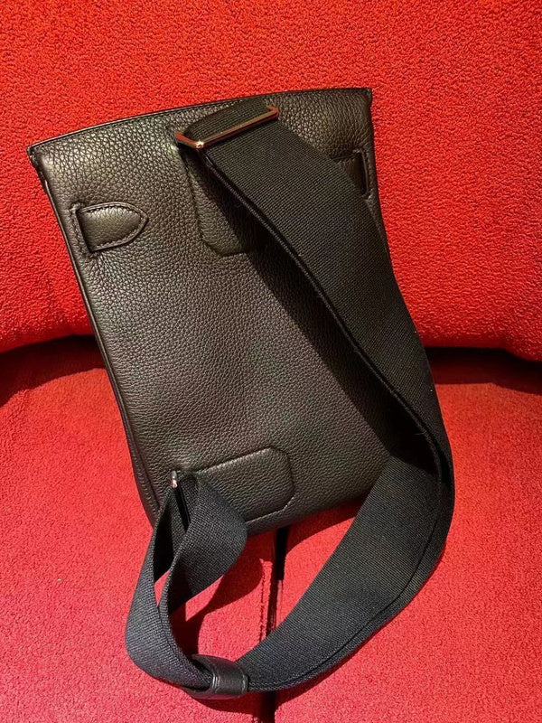 Close-up detail of statement bag design