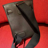 Close-up detail of statement bag design