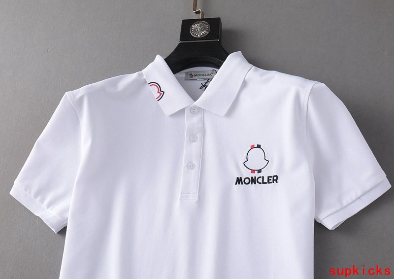 Full styled look of Moncler luxury clothing with monogram-inspired silhouette