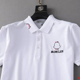 Full styled look of Moncler luxury clothing with monogram-inspired silhouette