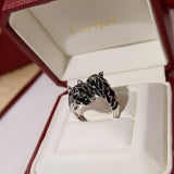 Front view of Cartier unisex jewelry piece