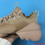 Dior Black High-Top Sneakers - Side Profile View