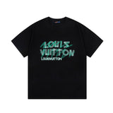 Back view of Louis Vuitton cotton t-shirt with contemporary cut