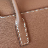 Sculpted bag shown from front angle