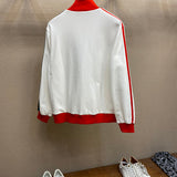 Side profile of Gucci luxury clothing with runway-inspired design