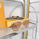 Front view of Louis Vuitton unisex sunglasses