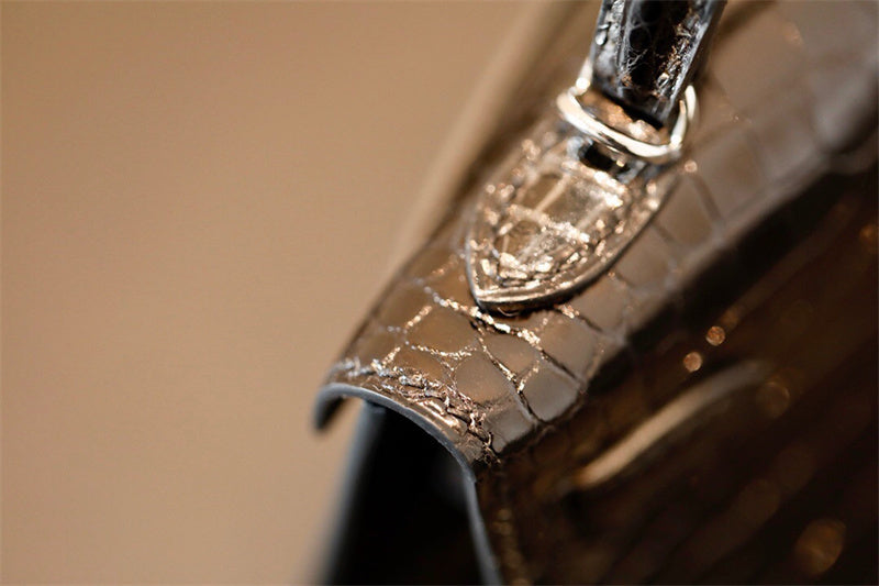  top-handle bag close-up of hardware and finish 17