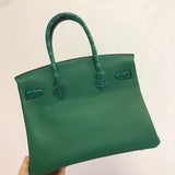 Modern bag shown from front angle