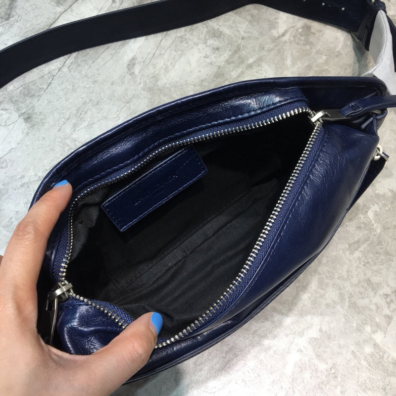 Bold Premium PU Leather Handbag - Sleek Minimalist Lines | Women's Everyday Carry Handbag #183 - styled full view (image 7) of designer-inspired handbag