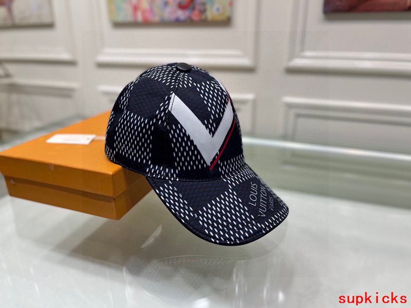 Angled view of Louis Vuitton unisex cap