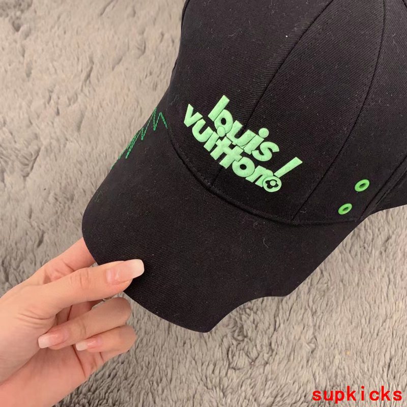 Angled view of Louis Vuitton unisex cap