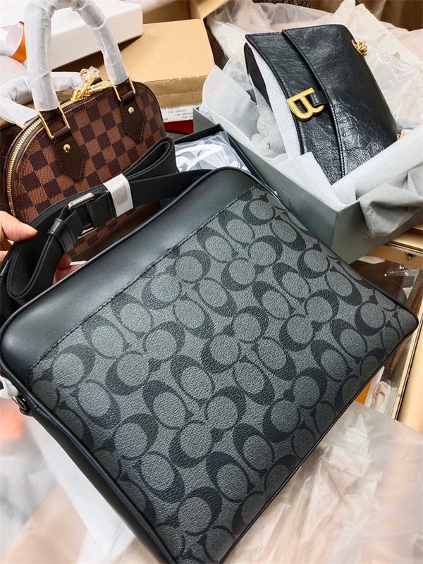  Curated structured bag front view