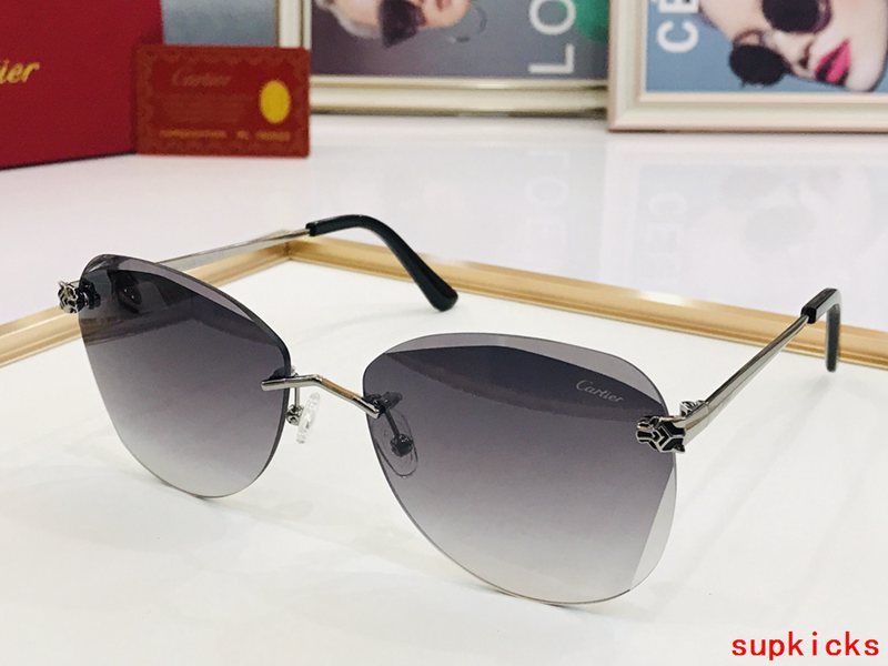 Lifestyle view of Cartier unisex sunglasses
