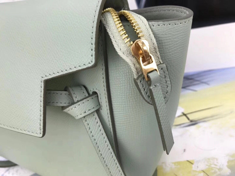 Top view of refined modern women's handbag – women's statement bag