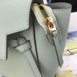 Top view of refined modern women's handbag – women's statement bag