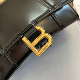 Sophisticated Vegan Leather Handbag - Smooth Faux-Leather Exterior | Women's Statement Accessory #280 - interior view (image 6) of designer-inspired handbag