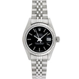 Side view of Rolex women's watch