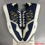 Dior Grey High-Top Sneakers - Heel Detail View