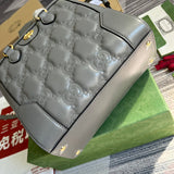 Front view of refined signature women's handbag – women's premium purse