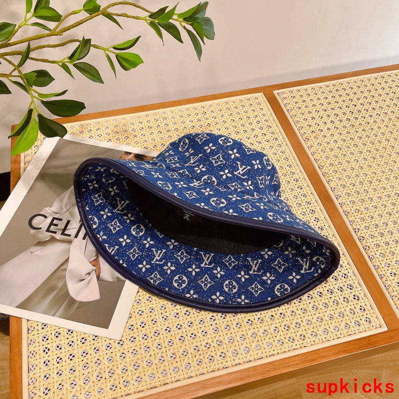 Side view of Louis Vuitton unisex cap