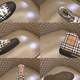 Statement Premium Synthetic Leather Shoes - All-Day Comfort Design | Women's Everyday Fashion Shoes #1411 - side angle view (image 2) of designer-inspired shoes