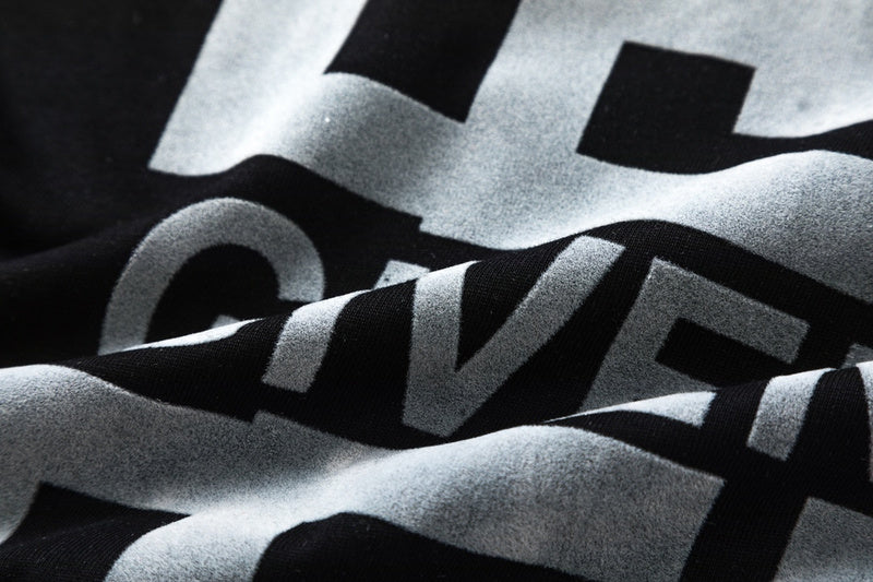 Front view of Givenchy luxury clothing with signature branding