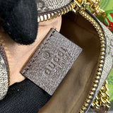 Side profile of modern chic women's handbag – women's statement bag