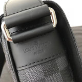 Back view of classic premium women's handbag – women's statement bag