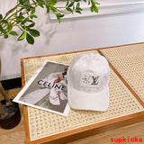 Side view of Louis Vuitton unisex cap