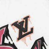 Front view of Louis Vuitton cotton t-shirt with logo-detail design