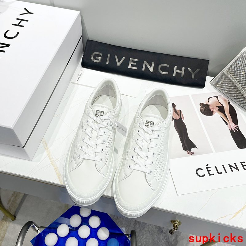 Givenchy Nude Block Heel Pumps - Side Profile View