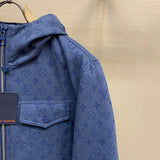 Full styled look of Louis Vuitton luxury clothing with contemporary cut
