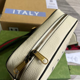 Side profile of elevated signature women's handbag – women's premium purse