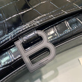 Modern Faux Leather Handbag - Refined Silhouette | Women's Luxury Handbag #530 - back view (image 4) of designer-inspired handbag