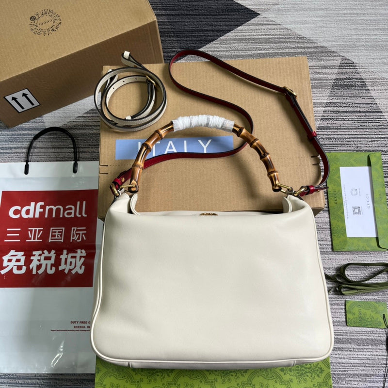 Front view of statement everyday-luxe women's handbag – women's luxury accessory
