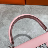 Close-up detail of fluid bag design