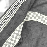 Full styled look of Louis Vuitton luxury clothing with relaxed-fit cut