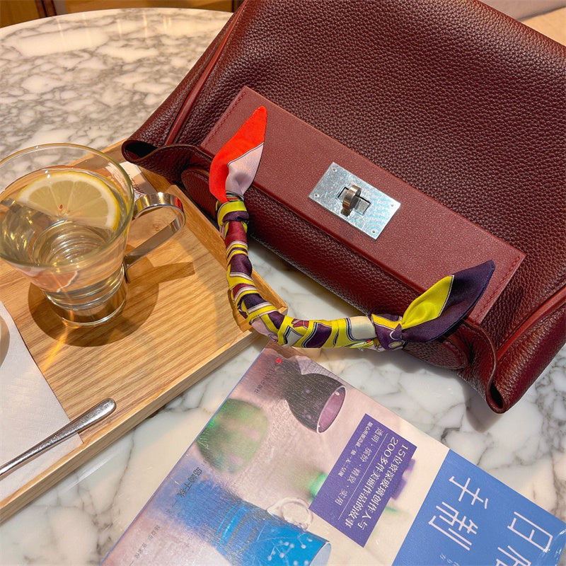 Close-up detail of contemporary bag design