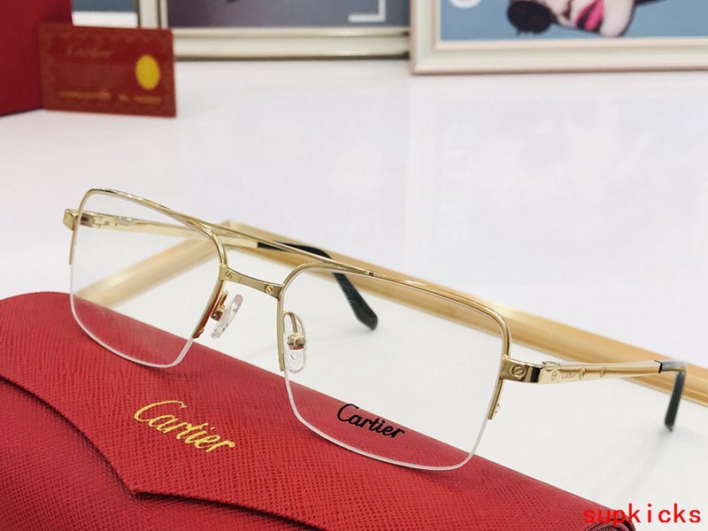 Front view of Cartier unisex sunglasses