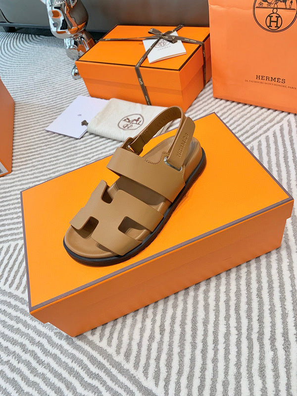 Hermes sandals Style 218 - back heel detail