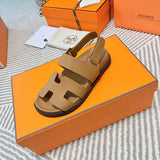 Hermes sandals Style 218 - back heel detail