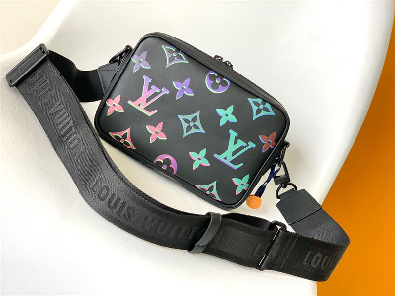  Contemporary carryall bag carried on shoulder
