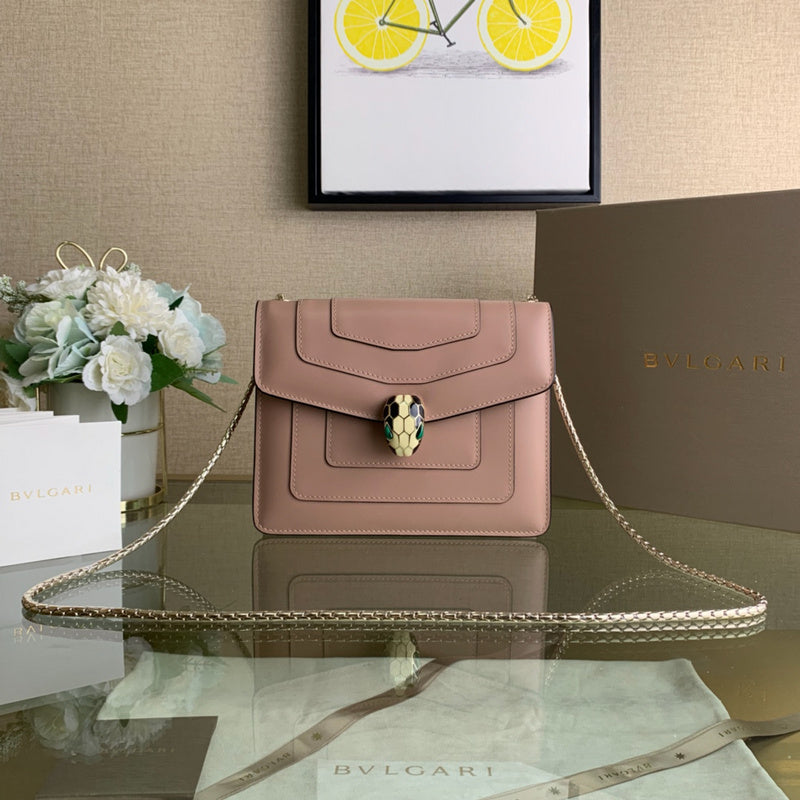 Bold Premium PU Leather Handbag - Modern Structured Build | Women's Designer-Inspired Purse #1680 - front view (image 1) of designer-inspired handbag