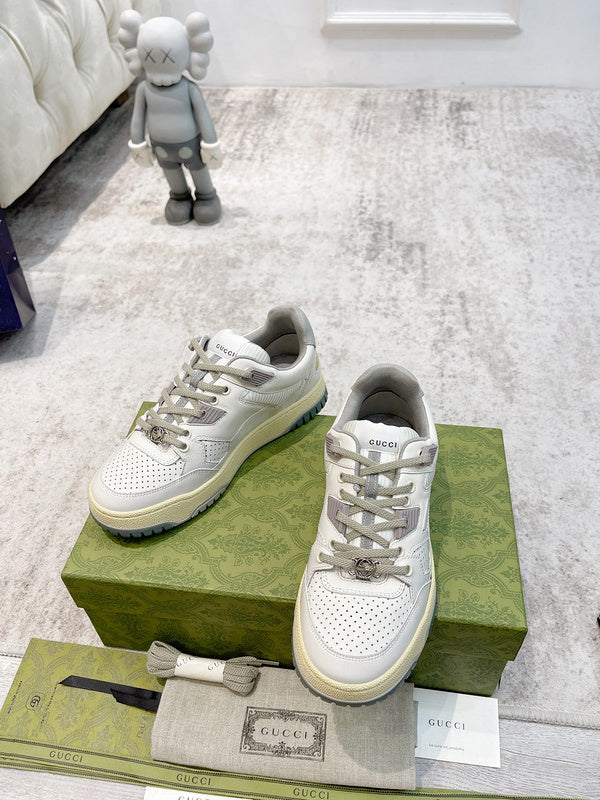 Gucci classic monochrome luxury sneakers view 9 low-top design