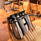  Effortless shoulder bag carried on shoulder