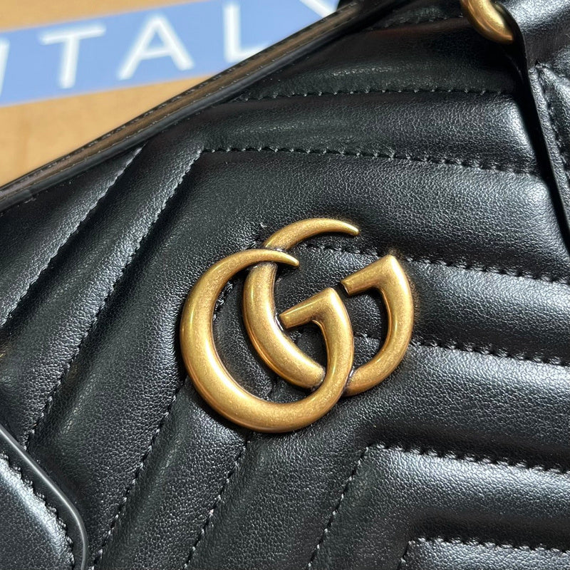 Back view of refined elevated women's handbag – women's designer-style accessory