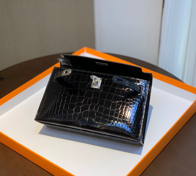 Interior view of clean-lined premium bag