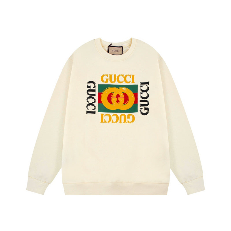 Front view of Gucci luxury clothing with tailored silhouette